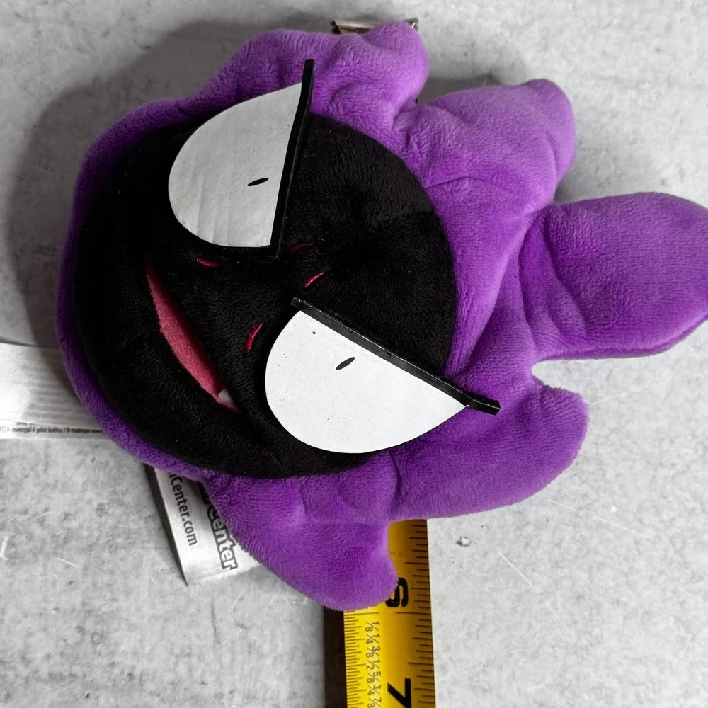 Pokemon Center Gastly Plush 6.5 Inch Purple Ghost Type Stuffed Toy 2019 Official